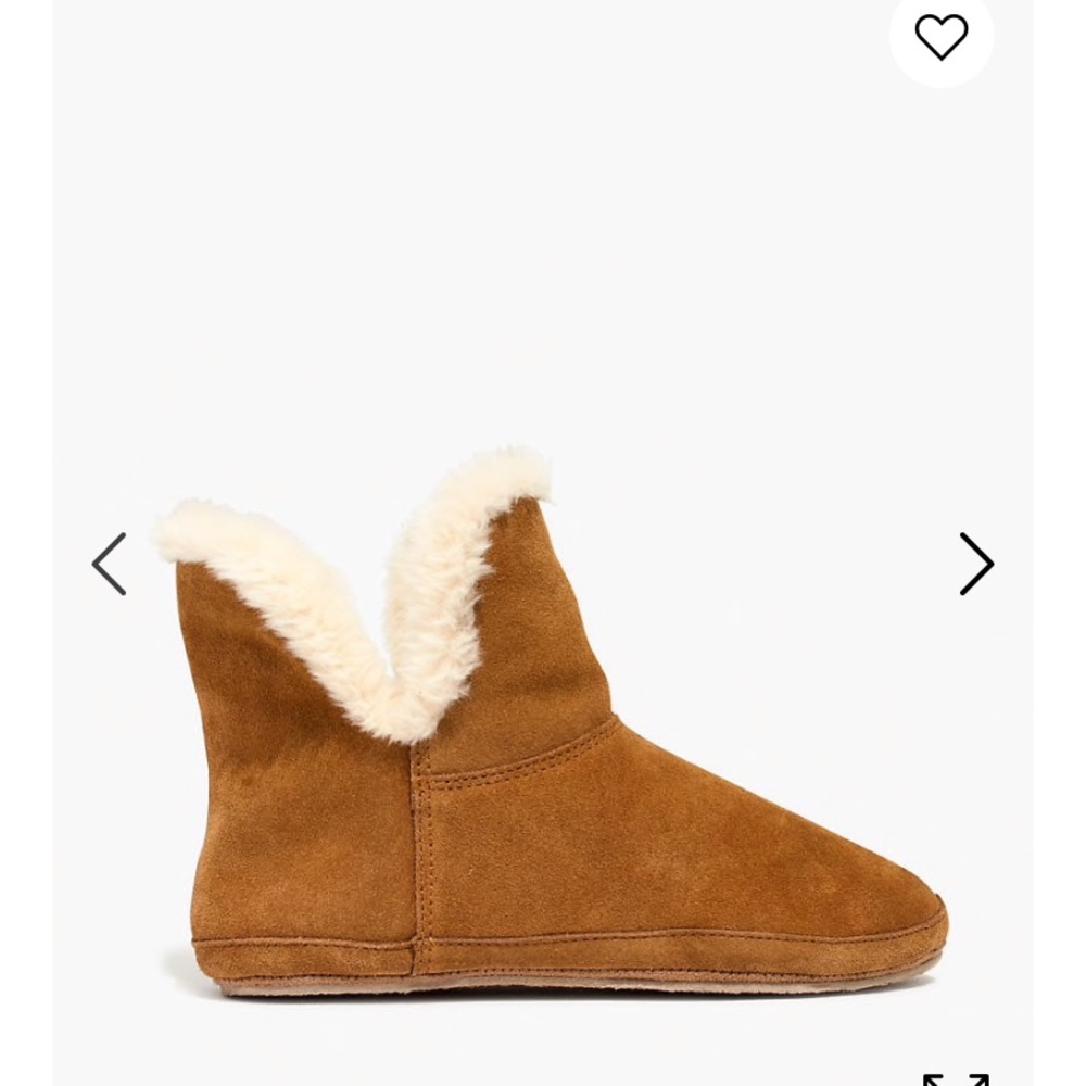 Madewell Slipper Suede Booties-